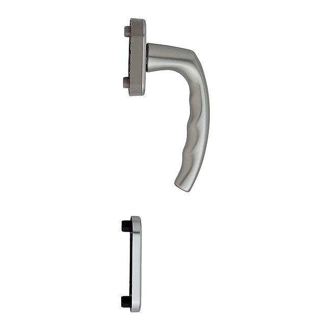 F9 aluminium steel effect