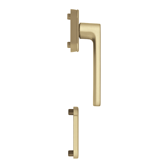 F3-1 aluminium matt gold effect