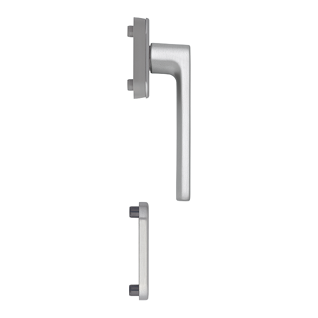 F31-1 aluminium matt stainless steel effect