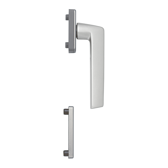 F31-1 Aluminium edelstahlfarben matt