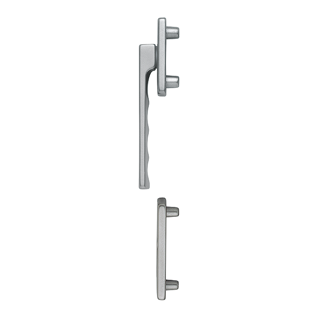 F9 aluminium steel effect