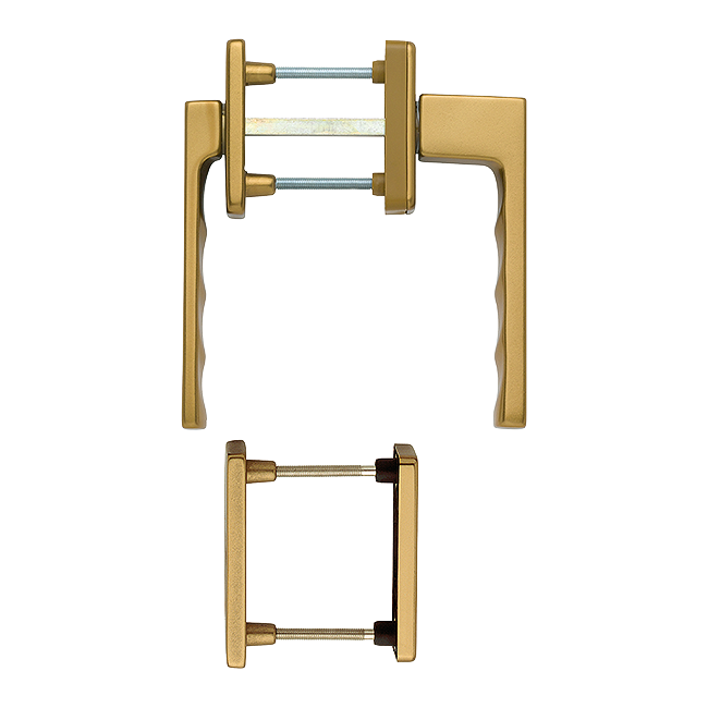 F4 Aluminium bronzefarben