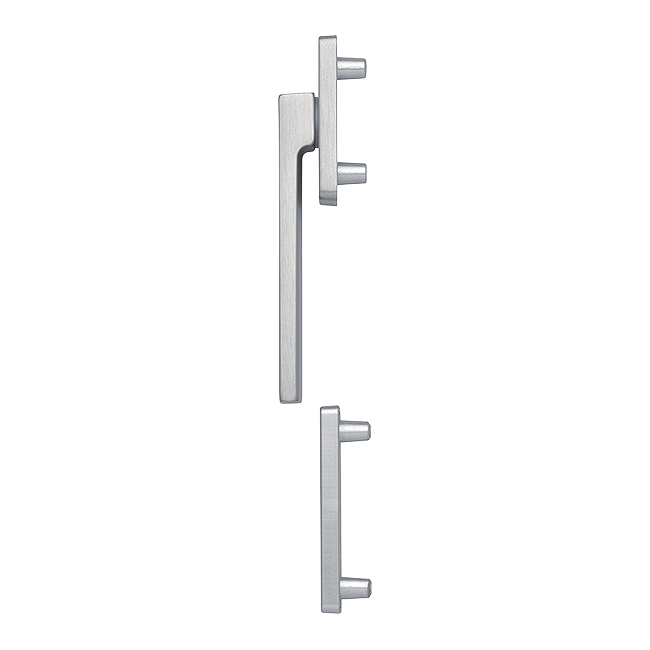 F31-1 aluminium matt stainless steel effect