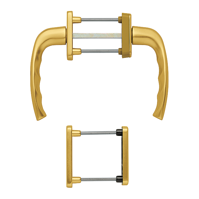 F3 aluminium gold effect