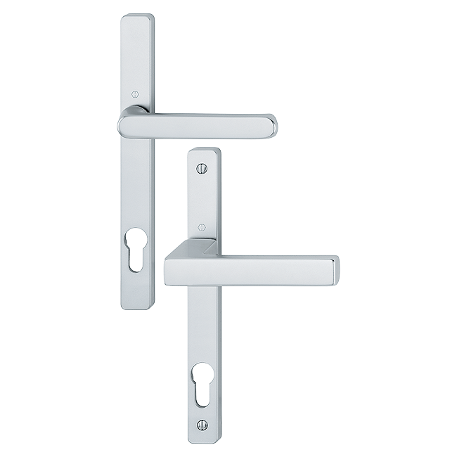 F1 aluminium aspect argent
