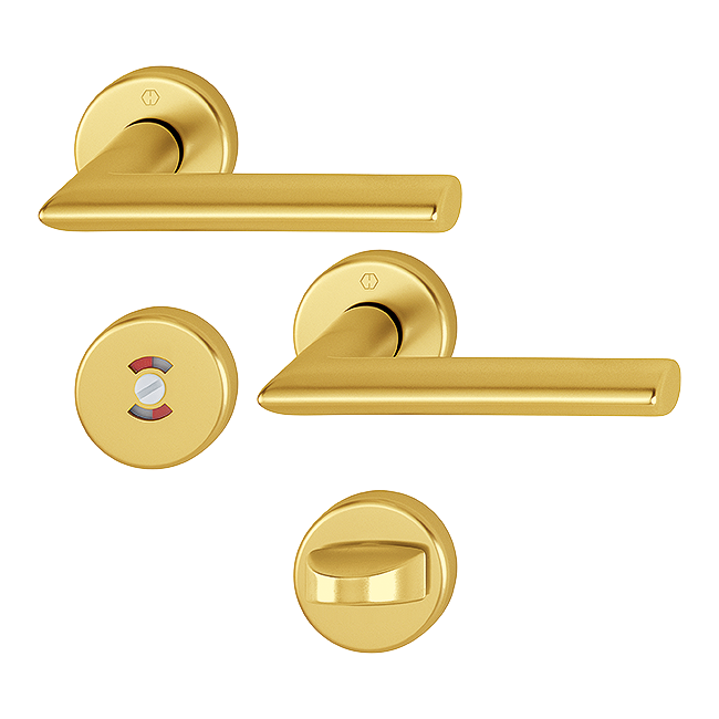 F3 aluminium gold effect
