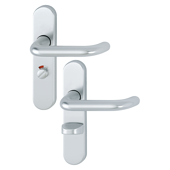 emergency release with red-white indicator/turn