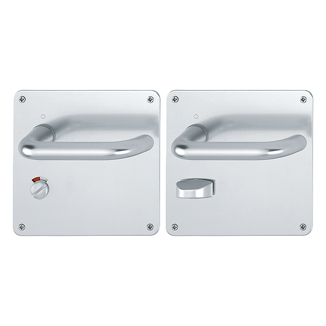 emergency release with red-white indicator/turn