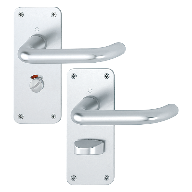 emergency release with red-white indicator/turn