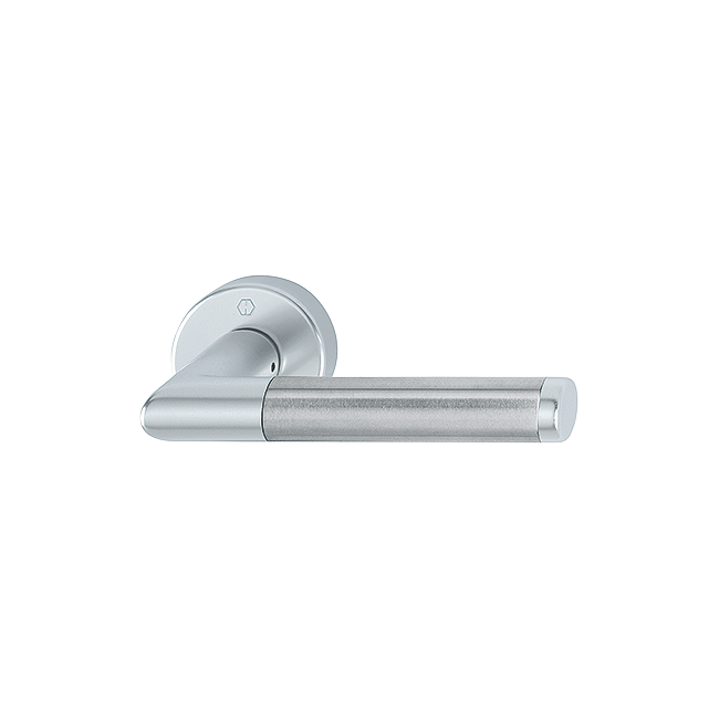 F1/F69 Aluminium silberfarben/Edelstahl matt