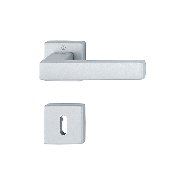 F1-2-S alu matt silver effect SecuSan (for interior applications only)