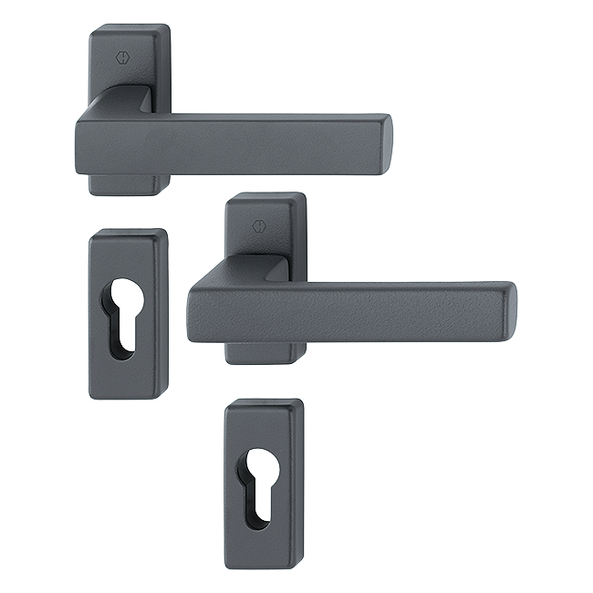 F7016STRUK gris anthracite structuré mat