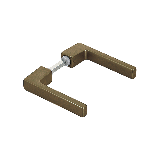 F33-1 Aluminium bronzefarben mittel matt