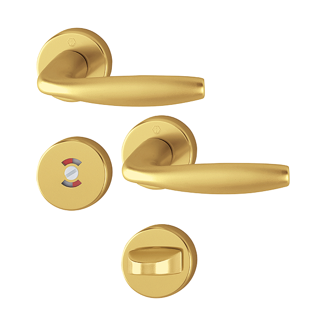 F3 aluminium gold effect