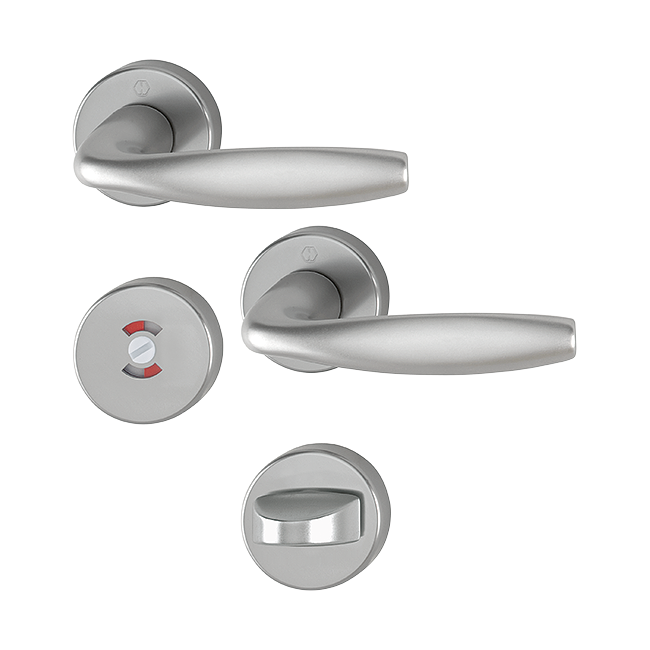 F9 aluminium steel effect