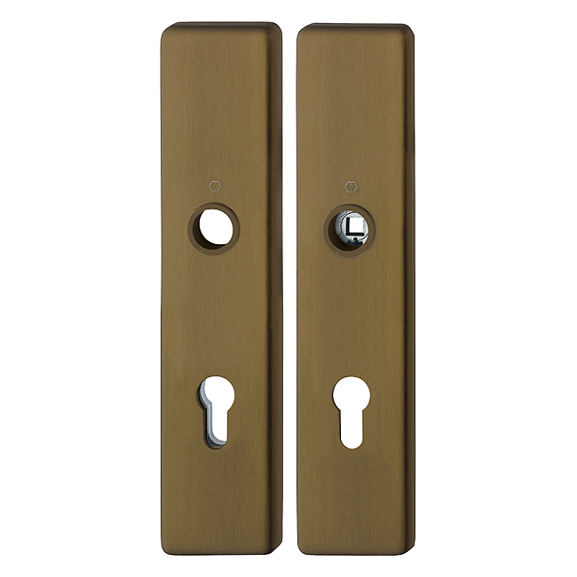 F33-1 aluminium kolory średni brąz mat