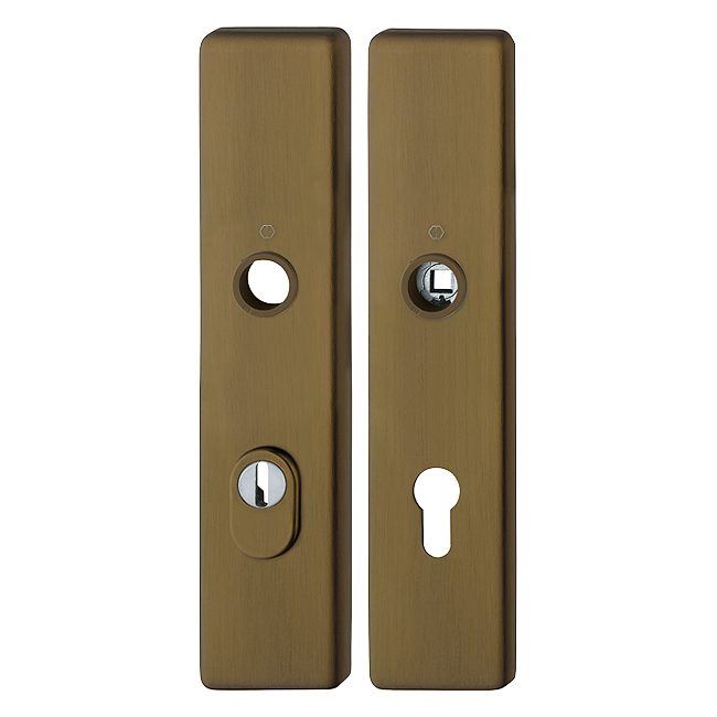 F33-1 aluminium kolory średni brąz mat