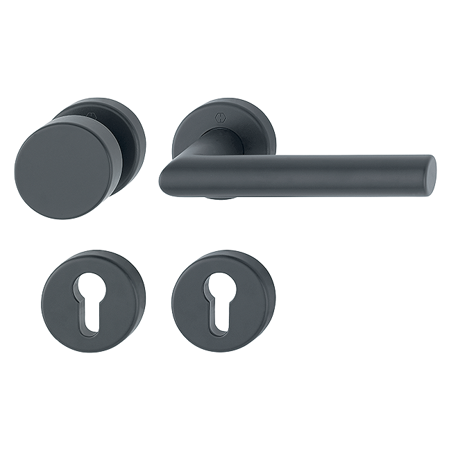 F9714M schwarz matt