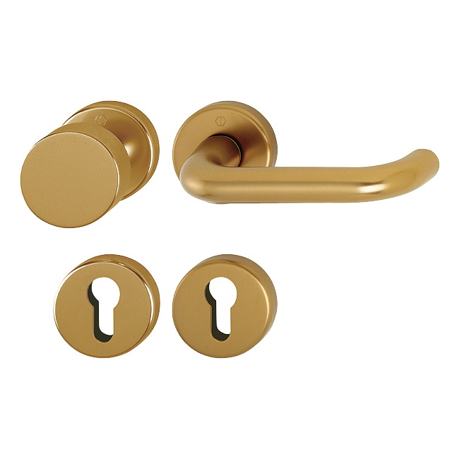 F4 Aluminium bronzefarben