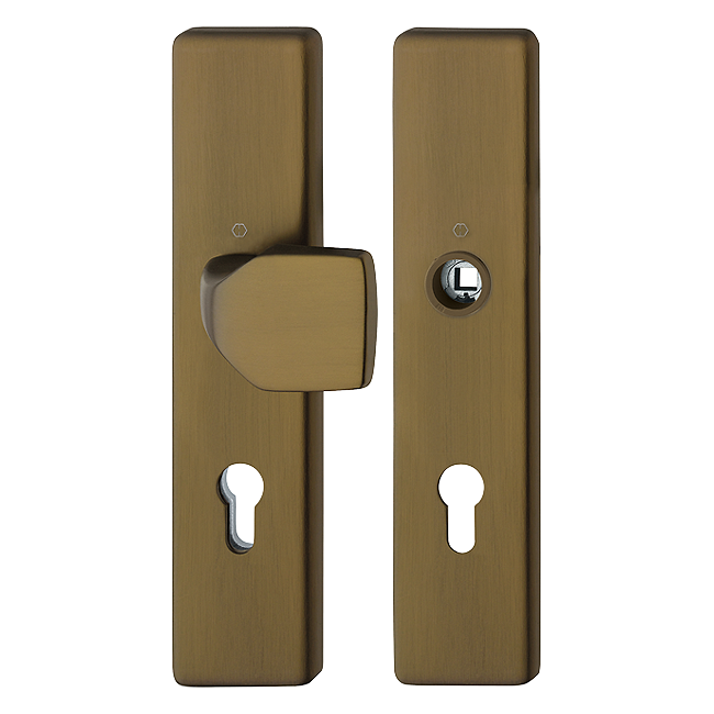 F33-1 aluminium kolory średni brąz mat