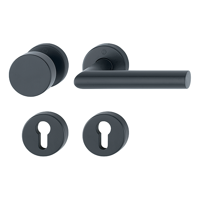 F9714M schwarz matt