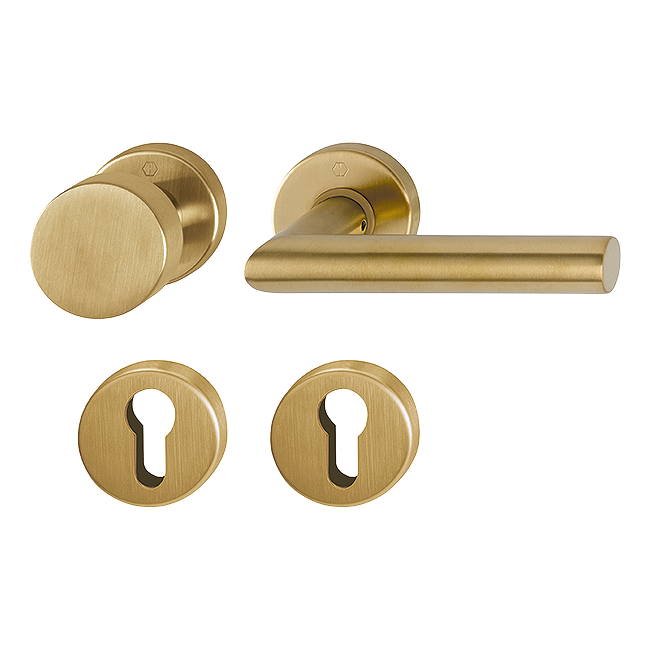 F78-1-R light satin brass coloured - Resista