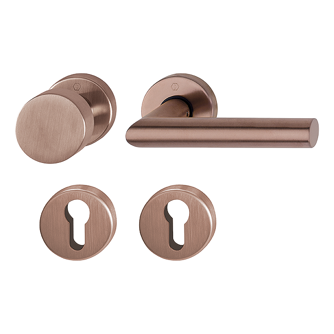 F84-1-R copper-coloured satin - Resista
