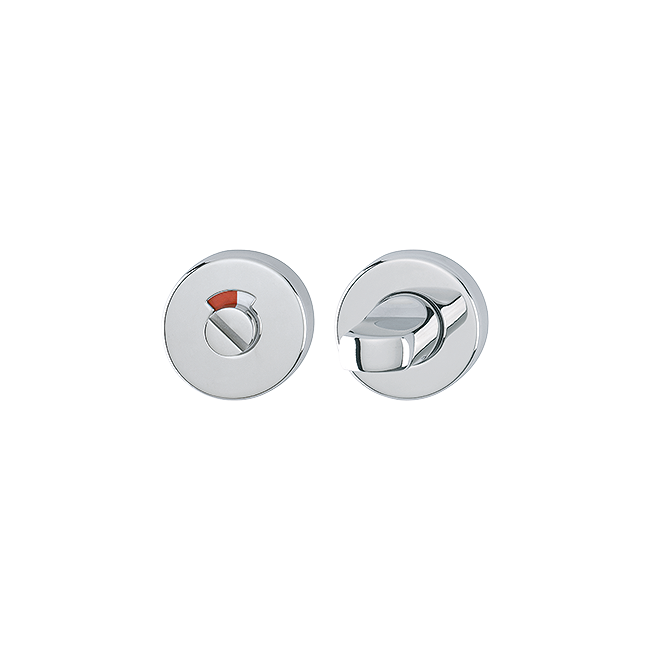 emergency release with red-white indicator/turn
