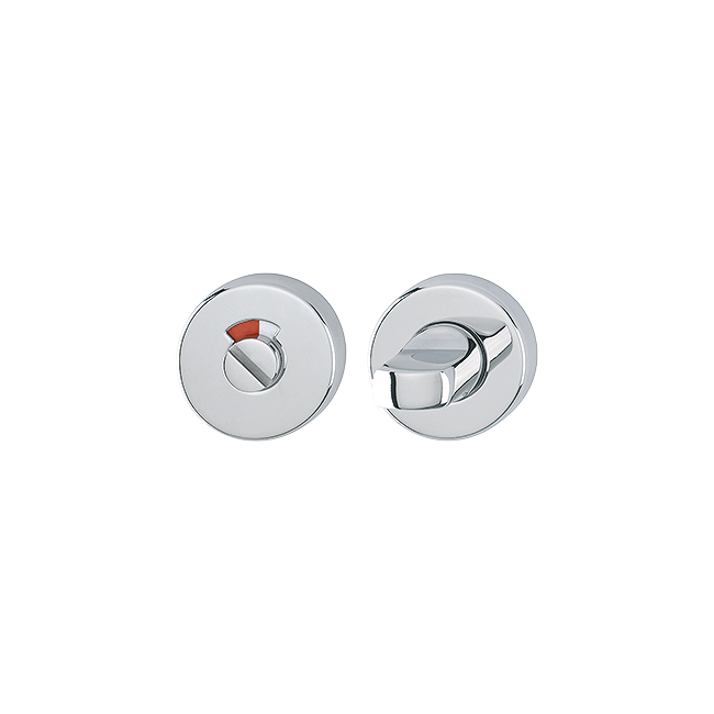 emergency release with red-white indicator/turn