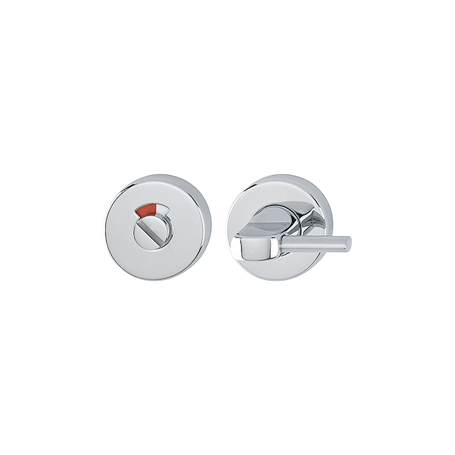 disable emergency release with red-white indicator/turn