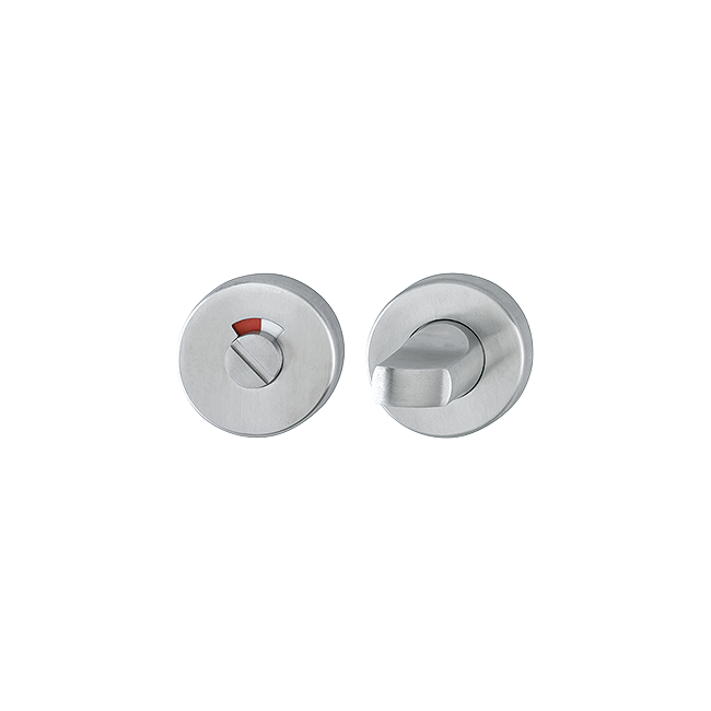 emergency release with red-white indicator/turn