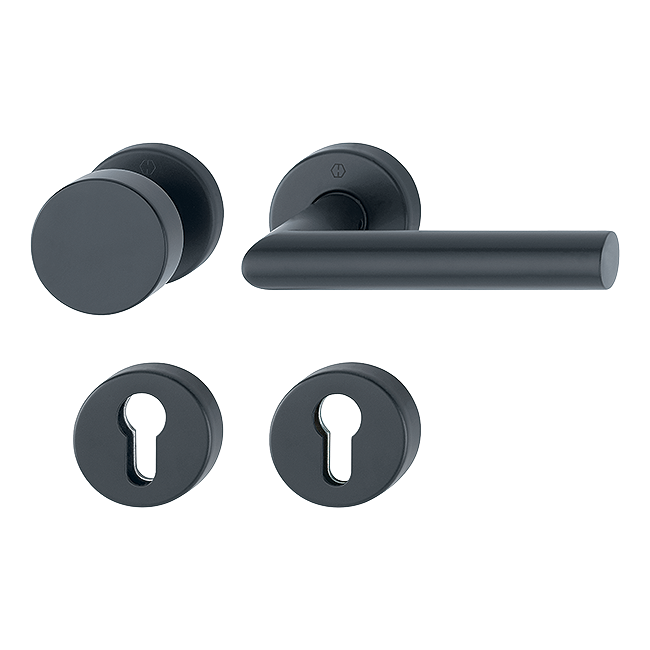 F9714M schwarz matt