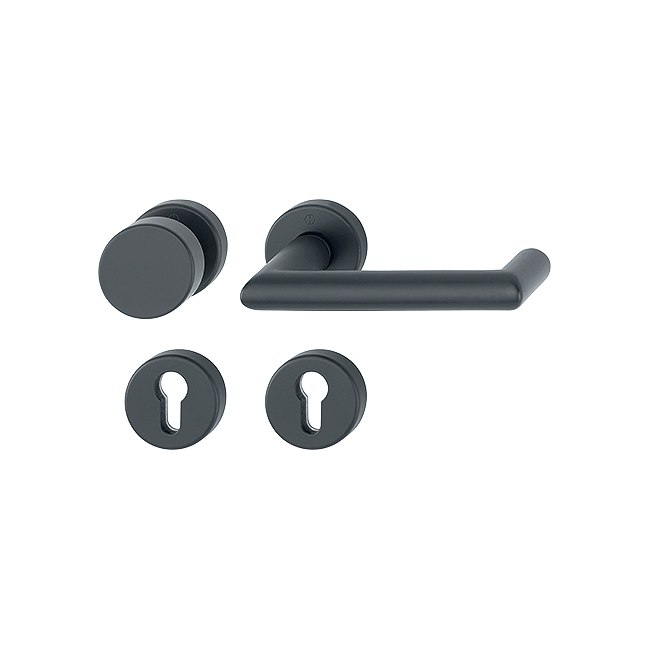 F9714M schwarz matt