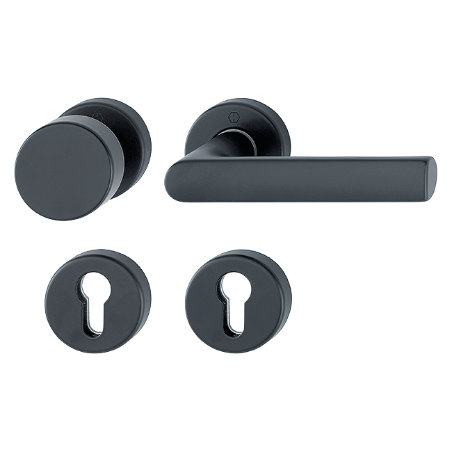 F9714M schwarz matt