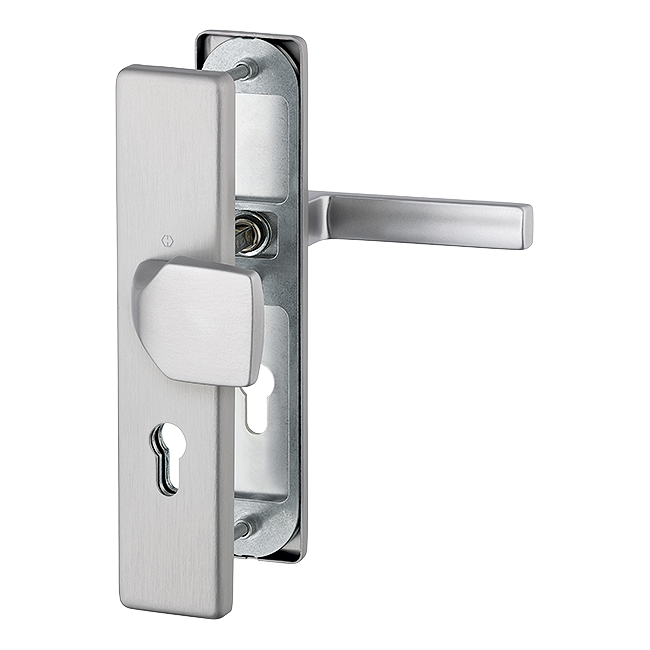 F31-1 Aluminium edelstahlfarben matt