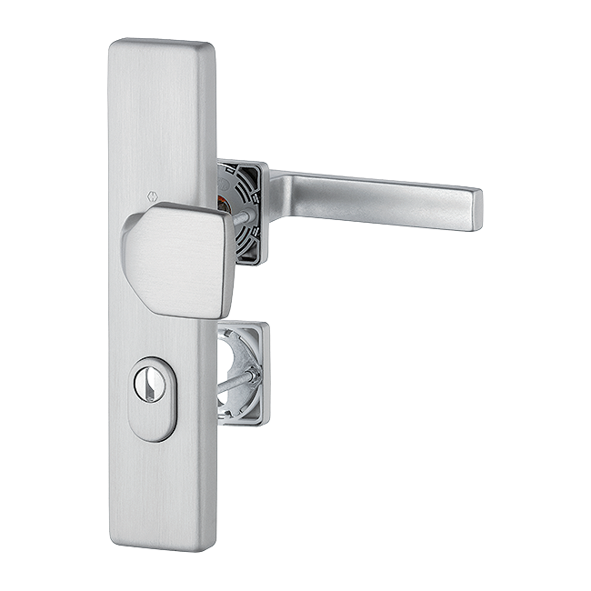 F31-1 Aluminium edelstahlfarben matt