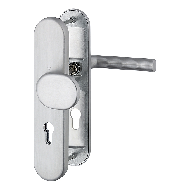 F31-1 Aluminium edelstahlfarben matt
