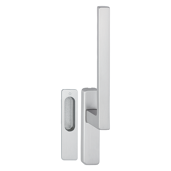 F31-1 aluminium matt stainless steel effect