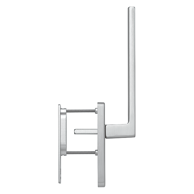 F31-1 aluminium matt stainless steel effect