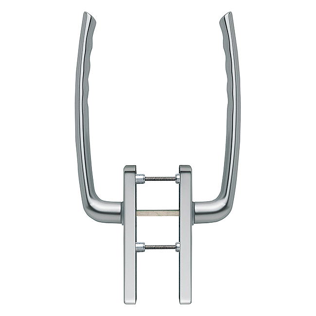 F9 aluminium steel effect