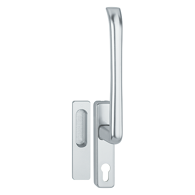 F1 aluminium silver effect