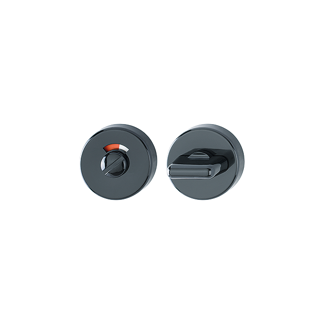 emergency release with red-white indicator/turn