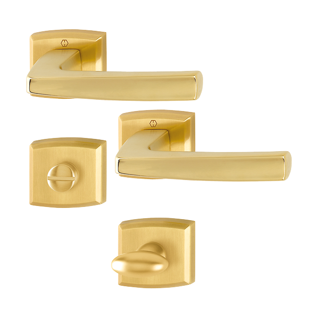 F74-R brass-coloured, satin/polished - Resista