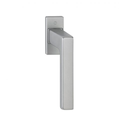 HOPPE-Fenstergriff, Serie Austin, F9 Aluminium stahlfarben