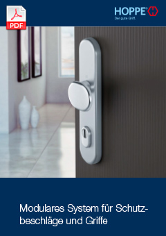 Modulares System für Schutzbeschläge und Griffe
