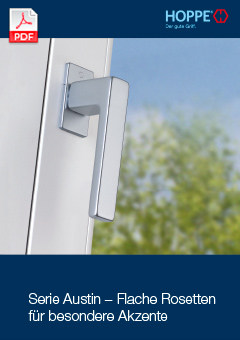 Serie Austin – Flache Rosetten für besondere Akzente