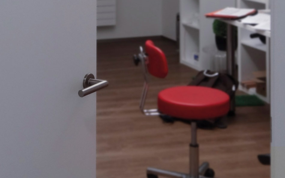 SecuSan-Griffe in der Augenklinik SecuSan-Griffe in der Augenklinik