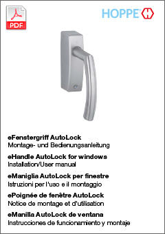 eFenstergriff AutoLockMontage-/Bedienungsanleitung