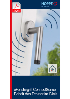 eFenstergriff ConnectSense – Behält das Fenster im Blick