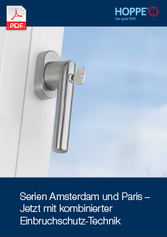 Serien Amsterdam und Paris – Jetzt mit kombinierter Einbruchschutz-Technik